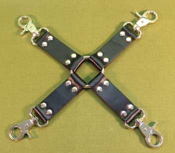 Hogtie Cross  - Black -  Great for Erotic Bondage    $19.99